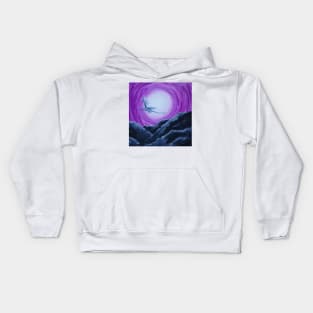 The dragon portal Kids Hoodie